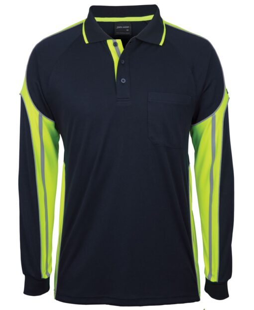 L/S Street Panel Polo - Mens - 6SPPL - Image 9