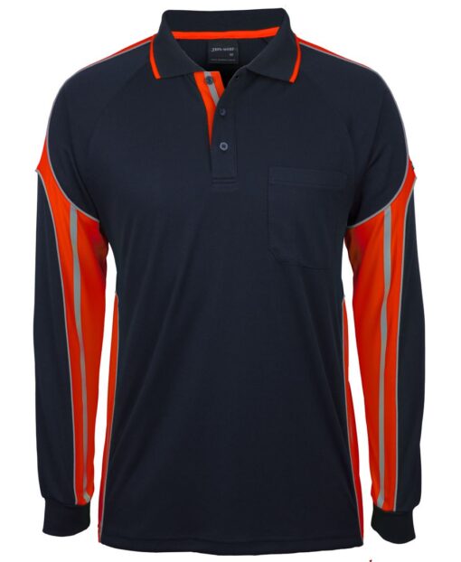 L/S Street Panel Polo - Mens - 6SPPL - Image 13