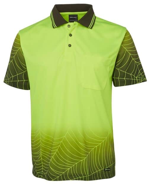 Hi Vis S/S Web Polo - Mens - 6WPS
