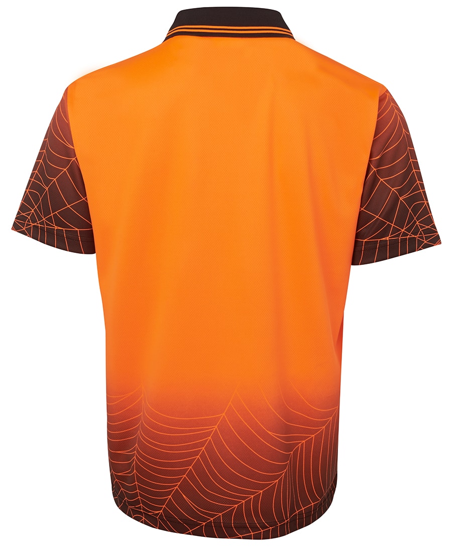 Hi Vis S/S Web Polo - Mens - 6WPS - Image 6
