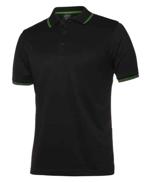 Podium Jacquard Contrast Polo - Mens - 7JCP - Image 4