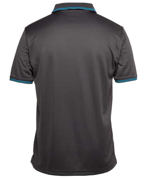 Podium Jacquard Contrast Polo - Mens - 7JCP - Image 7