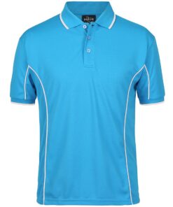 Podium S/S Piping Polo – Mens – 7PIP