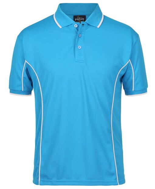 Podium S/S Piping Polo - Mens - 7PIP