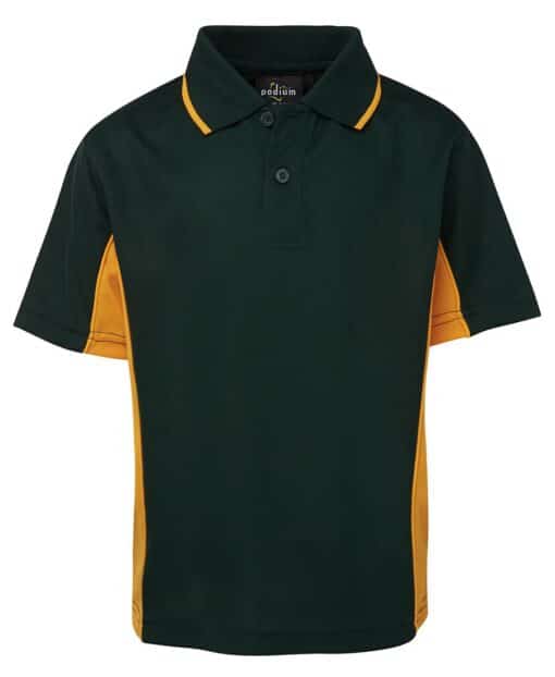Podium Contrast Polo - Kids - 7PP3 - Image 4