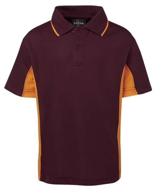 Podium Contrast Polo - Kids - 7PP3 - Image 10