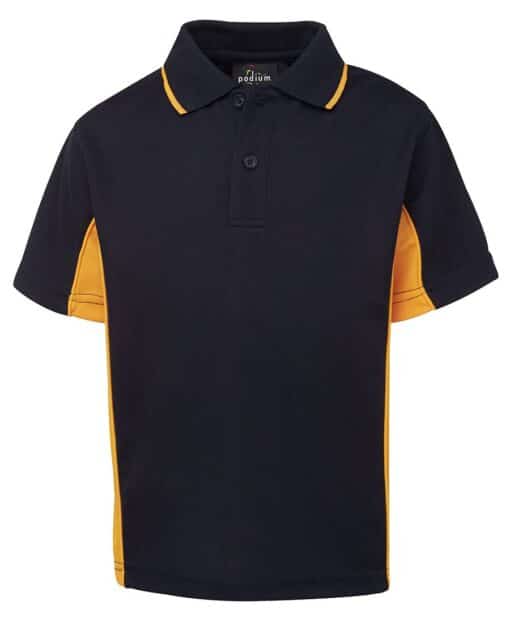 Podium Contrast Polo - Kids - 7PP3 - Image 18