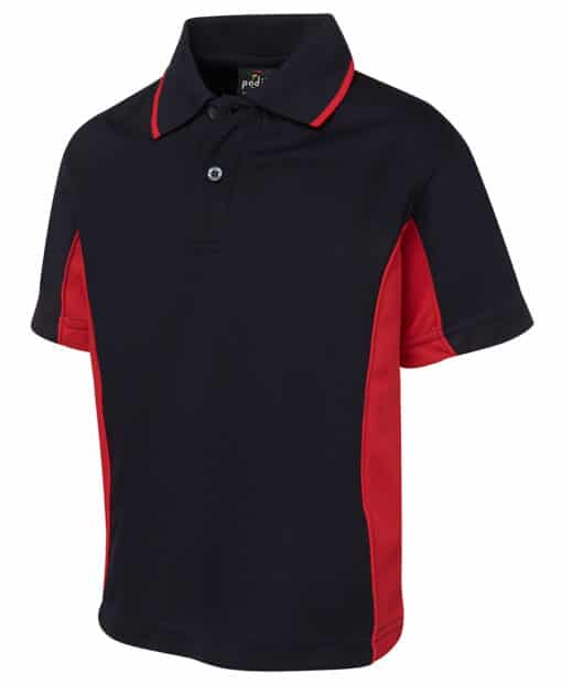 Podium Contrast Polo - Kids - 7PP3 - Image 24