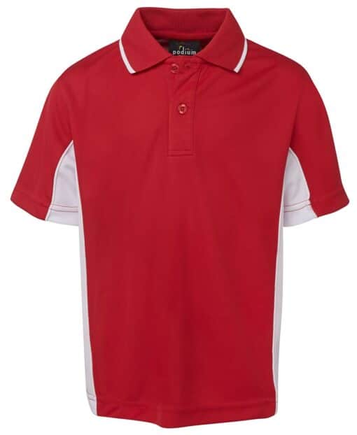 Podium Contrast Polo - Kids - 7PP3 - Image 30