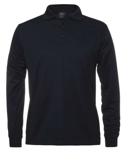 Podium Long Sleeve Poly Polo - Mens - 7SPL