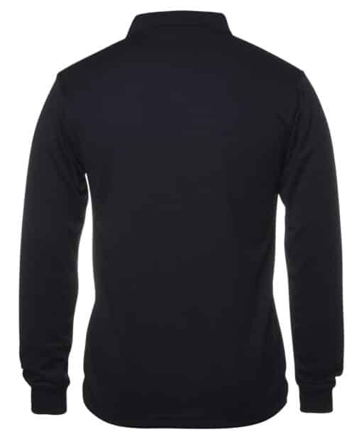 Podium Long Sleeve Poly Polo - Mens - 7SPL - Image 3