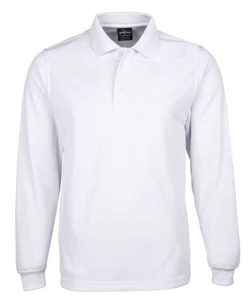 Podium Long Sleeve Poly Polo - Mens - 7SPL - Image 6