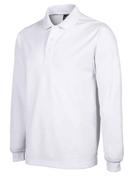 Podium Long Sleeve Poly Polo - Mens - 7SPL - Image 8