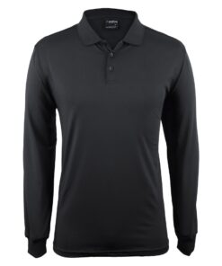 Podium L/S Stretch Polo – Mens – 7STL