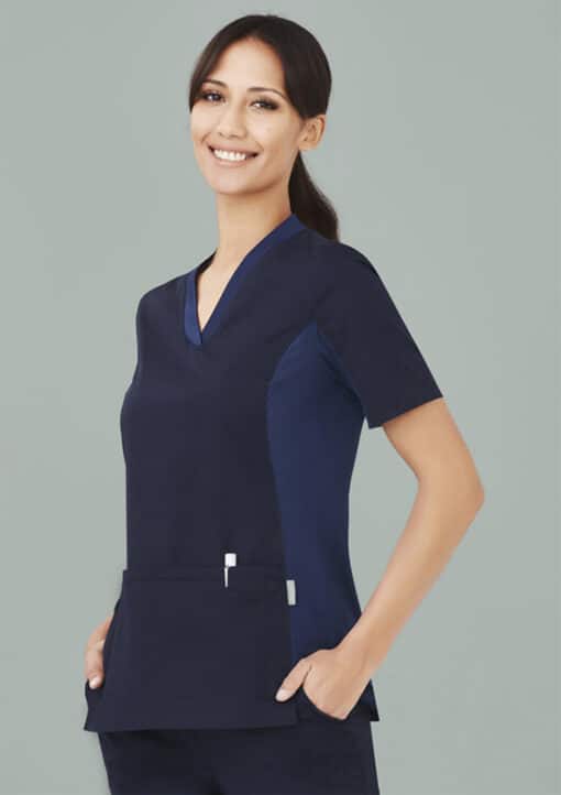 Riley Stretch Scrub Top - Womens - Image 3