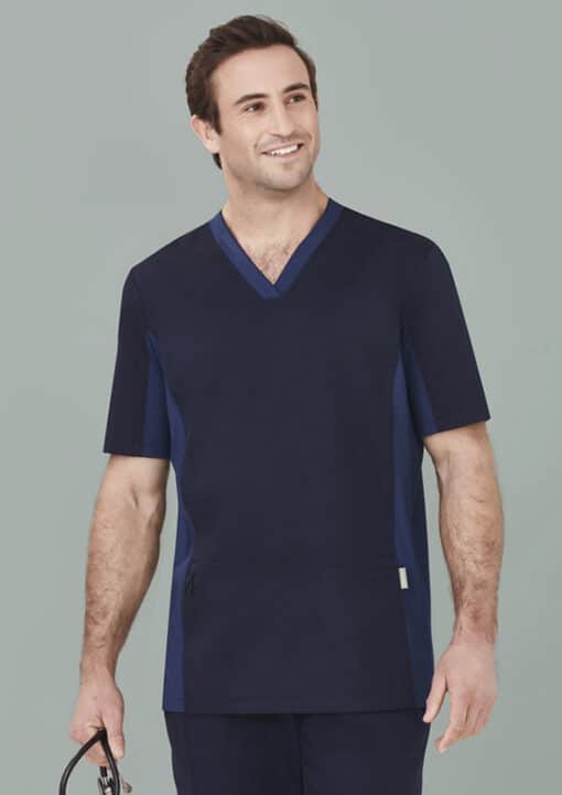 Riley Stretch Scrub Top - Mens