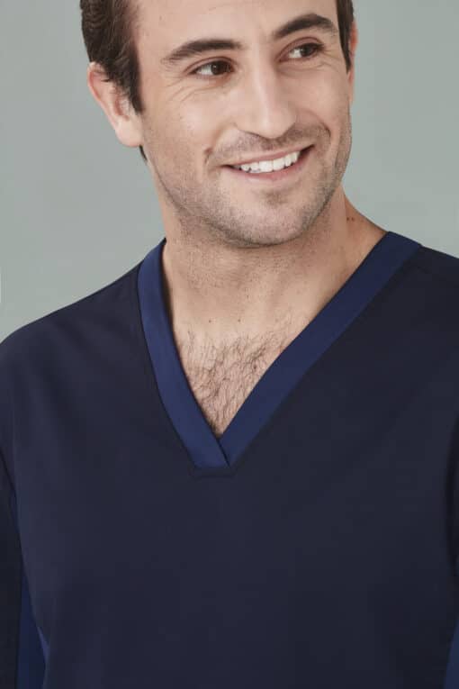 Riley Stretch Scrub Top - Mens - Image 3