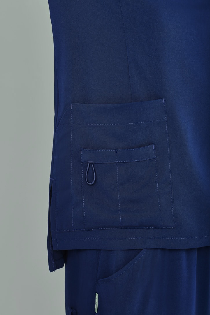 Avery Round Neck Scrub Top - Womens - Image 6