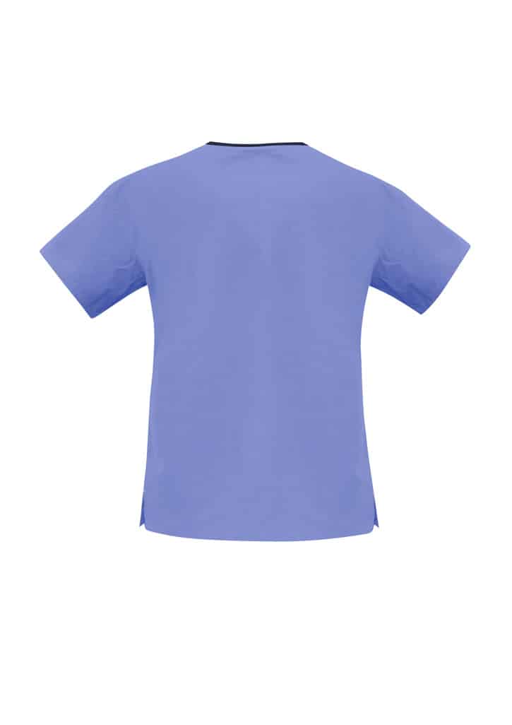 Classic Contrast Crossover Scrub Top - Womens - Image 6