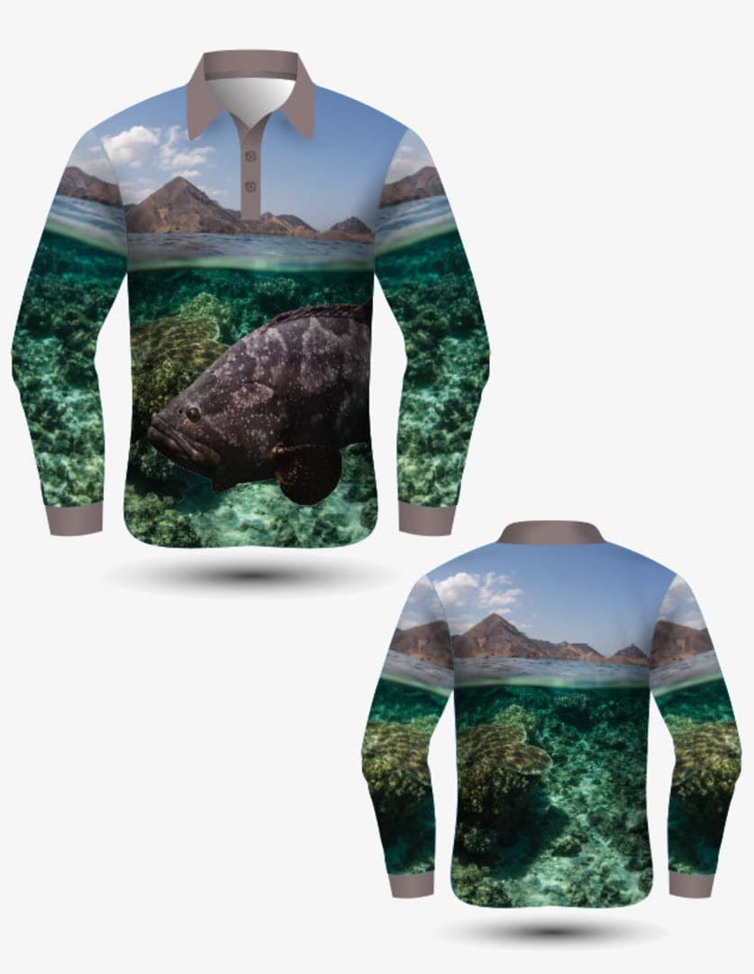 SP162 Fishing L/S Polos