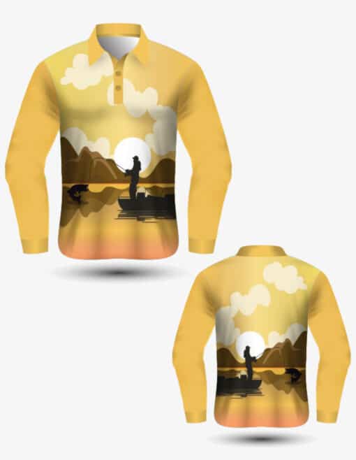 SP163 Fishing L/S Polos