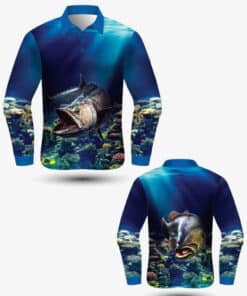 SP165 Fishing L/S Polos