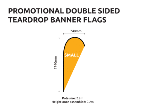 Everyday Saver - Small Double Sided Tear Drop Banner - Image 2