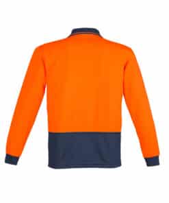 Mens Comfort Back L/S Polo