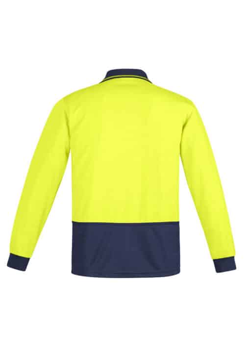 Mens Comfort Back L/S Polo - Image 6