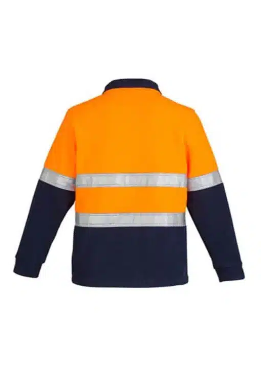 Mens Hi Vis Fleece Jumper - Hoop Taped - Image 5