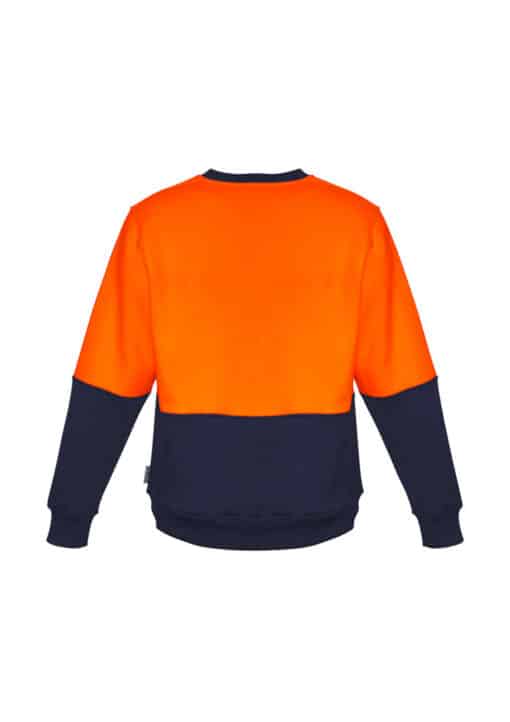 Unisex Hi Vis Crew Sweatshirt - Image 2