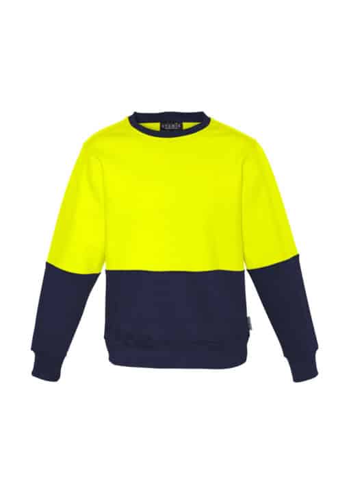 Unisex Hi Vis Crew Sweatshirt - Image 3