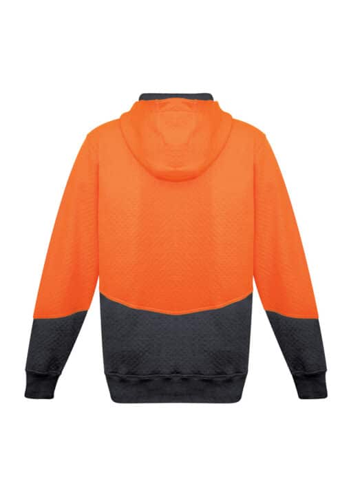 Unisex Hi Vis Textured Jacquard Hoodie - Image 5