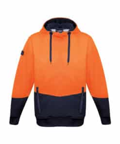 Unisex Hi Vis Textured Jacquard Hoodie