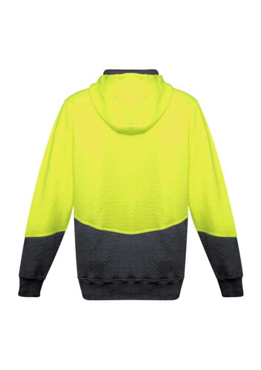 Unisex Hi Vis Textured Jacquard Hoodie - Image 9