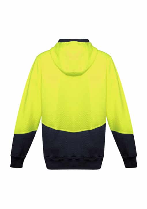 Unisex Hi Vis Textured Jacquard Hoodie - Image 7
