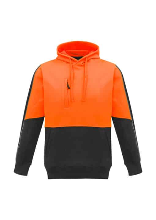 Unisex Hi Vis Pullover Hoodie - Image 2