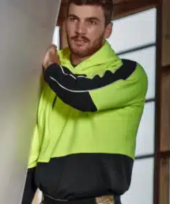 Unisex Hi Vis Pullover Hoodie