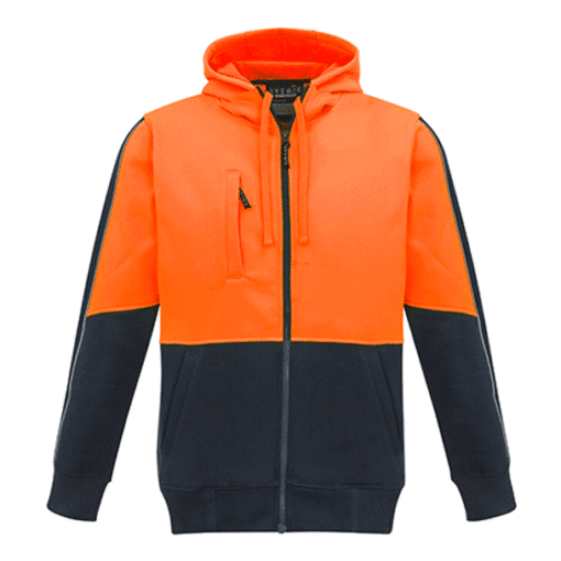 Mens Hi Vis Full Zip Hoodie - Image 12