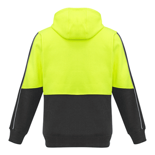 Mens Hi Vis Full Zip Hoodie - Image 5
