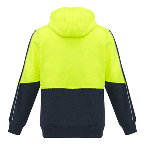 Mens Hi Vis Full Zip Hoodie - Image 7