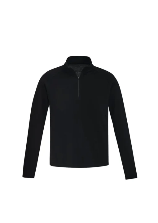 Mens Merino Wool Mid-Layer Pullover - Image 2
